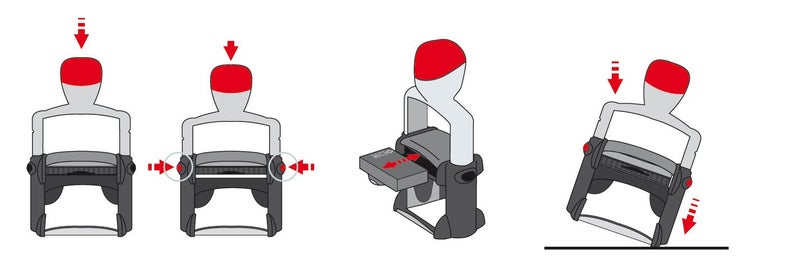Trodat Replacement Ink Pads 6/53 - Pack of 2 - Black Ink - for The Professional 5203  5440  5440/L and 5253 - Image 2